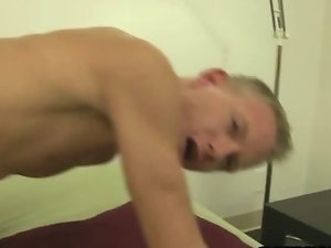 Horny straight guy getting fucked hard for money