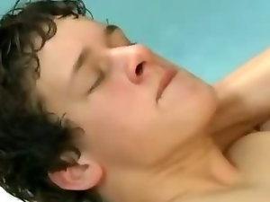 Hot cute young gay guys in hard hot assfuck at spa