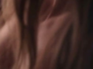 ultra fluent brunette before camera