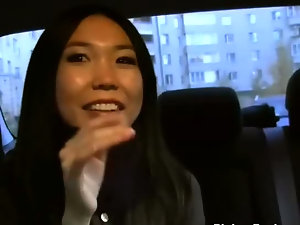 Sexy asian in pick up porno movie