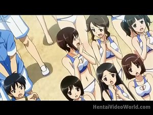 Hentai video with big titties on display