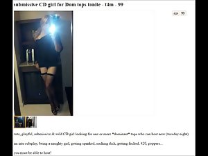 Craiglist Transsexual Used By Top at Party 1