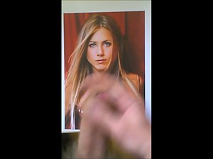 Cum tribute to Jennifer Aniston