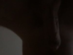 Close up of my balls and phallus thrusting in slowmotion 2