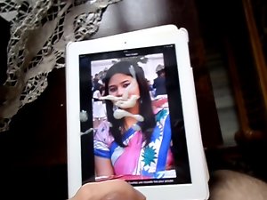 Cum tribute to Sensual indian girlie (zikomo123)