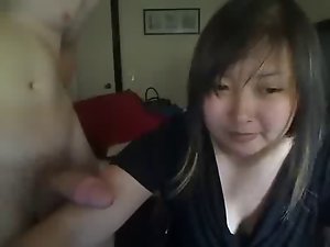 Amateur dick sucking Asian (NO SOUND)