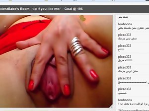enormous tits (nice lass webcam)