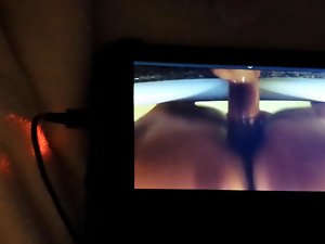 cumming to wife&#039;s video