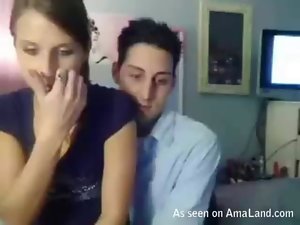 Amateur sex before camera