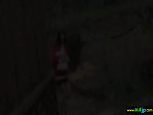 Asian Alluring Whore Young woman Lass Get Fucked Horny Outdoor clip-02