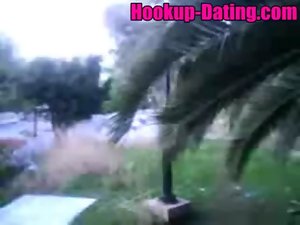 Outdoor amateur greek fuck and fuck in park
