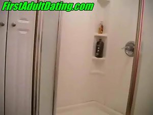 Sensual Amateur Young woman in Shower