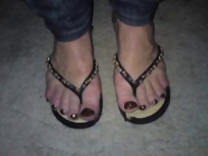 Foot in Flip-Flops