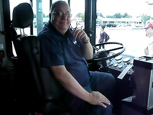 sexygirl2014 riding bus with favorite bus driver