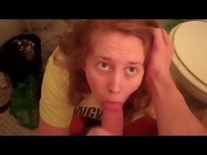 Luscious teen Head #122 (In The Toilet)