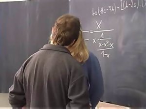 Buxom student wants an Adult class in her maths class