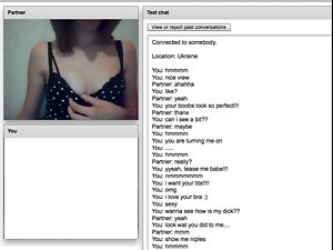 DA Lewd Young woman Teases and got Caught By Mamma on Chatroulette!!