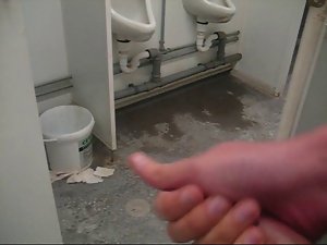 Public toilet stall cum