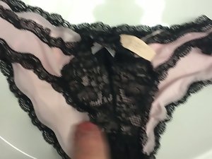 Playing with my Girlfriend Victoria Secret Panties