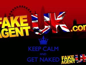 FakeAgentUK Orgasms and squirting from Hirsute muff