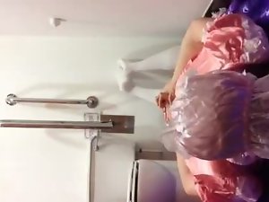 Andy S, satin sissy slave to Mistress Vile Part Three