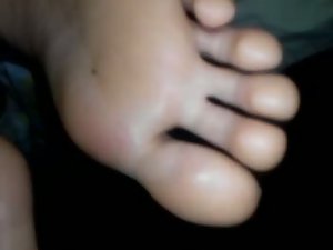 slender asain feet