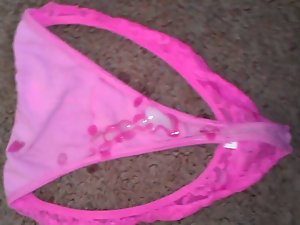 cum on nieces rosy vs thong panty