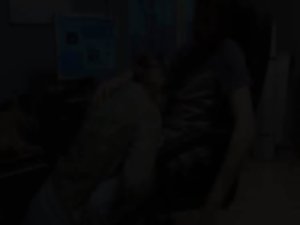 Sensual russian babysitters fuck in the office
