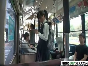 Filthy Jap Get Screwed In Public Place clip-21