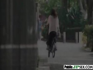 Filthy Seductive japanese Get Banged In Public Place clip-29