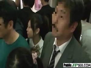 Filthy Jap Get Banged In Public Place clip-15