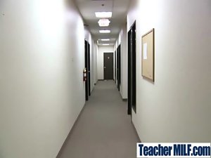 Nympho School Lady And Teacher Get Wild Bang clip-10
