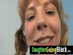 New Black Stepdad Punishes Filthy daughter for being late 10