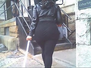 Filthy & Thick Cute bbw Lustful ebony Ass Outdoor