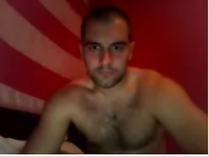 Straight lads feet on webcam #144