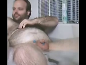 Fresh Bear Shaves in the Tub