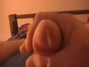 Jerking - fapping my prick to orgasm part 2