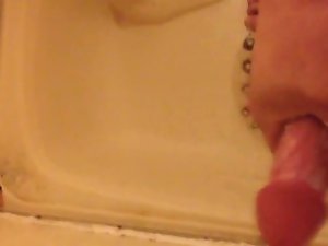Chris Gorman squirts nut in shower