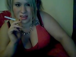Smoking fetish girl-2.