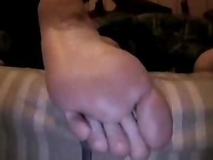 Bellecita feet posing and brief tickle 217