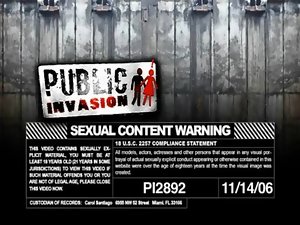Public nudity porn scene
