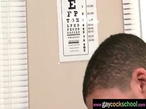 Sexual gay young men screwed by attractive studs at school 04