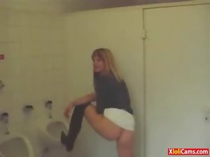Cam Sassy teen Amateur Public Bathroom Sex