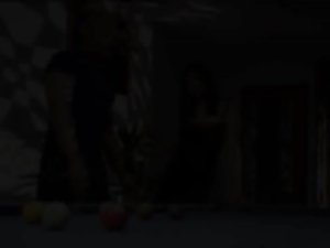 Brutal analhole sex on billiards