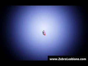 Zebra Lezzies - Luscious ebony lezbo randy chicks fuck white seductive teens 06