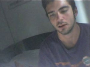 Straight chaps feet on webcam #433