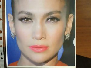 Cum On Jennifer Lopez (JLo) Big Cumshots & Tribute