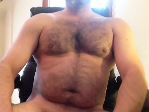 shaggy chap extremely huge shaft jerk off